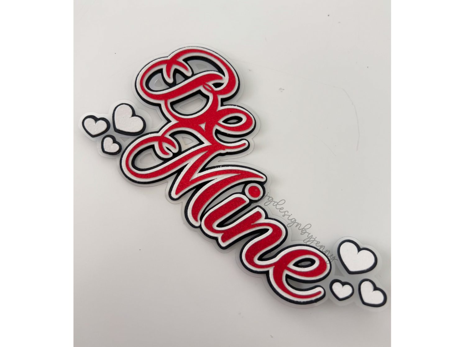 Red Be Mine Bouquet Topper