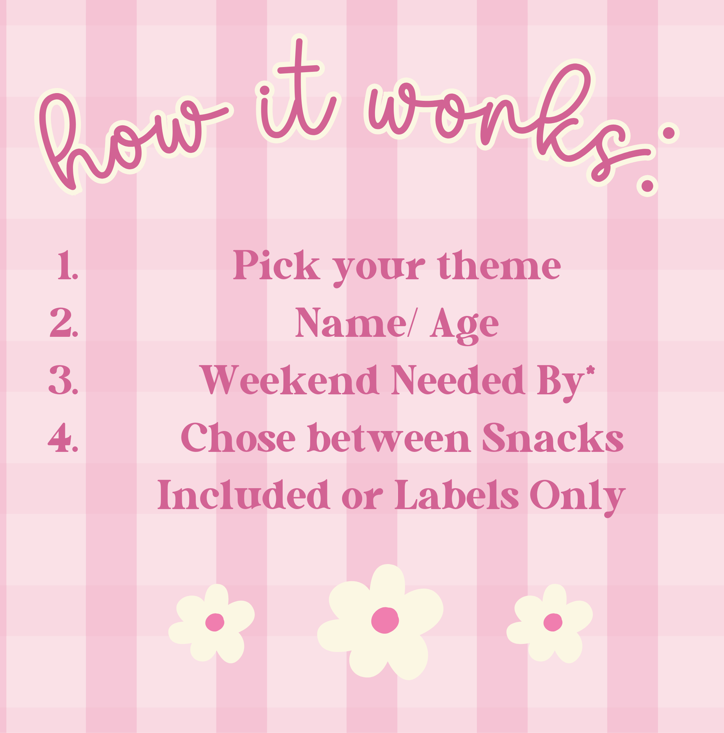 Topper + Snacks Bundle