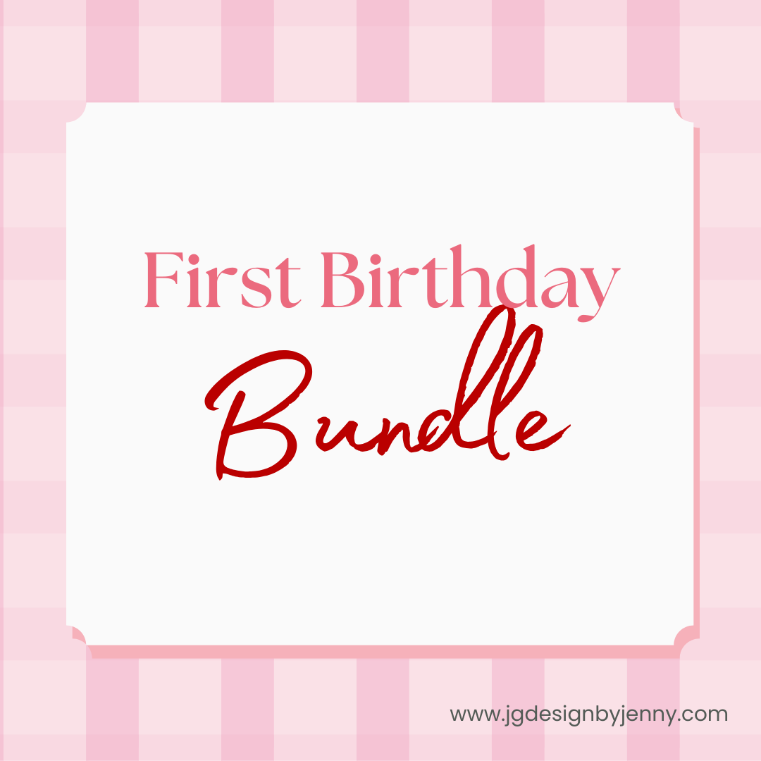 First Birthday Bundle