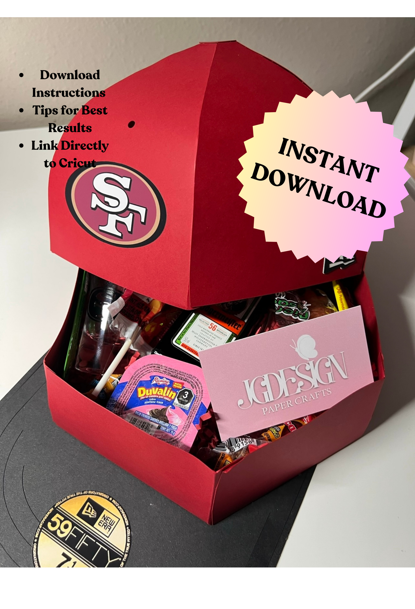 Hat Gift Box- File for Download