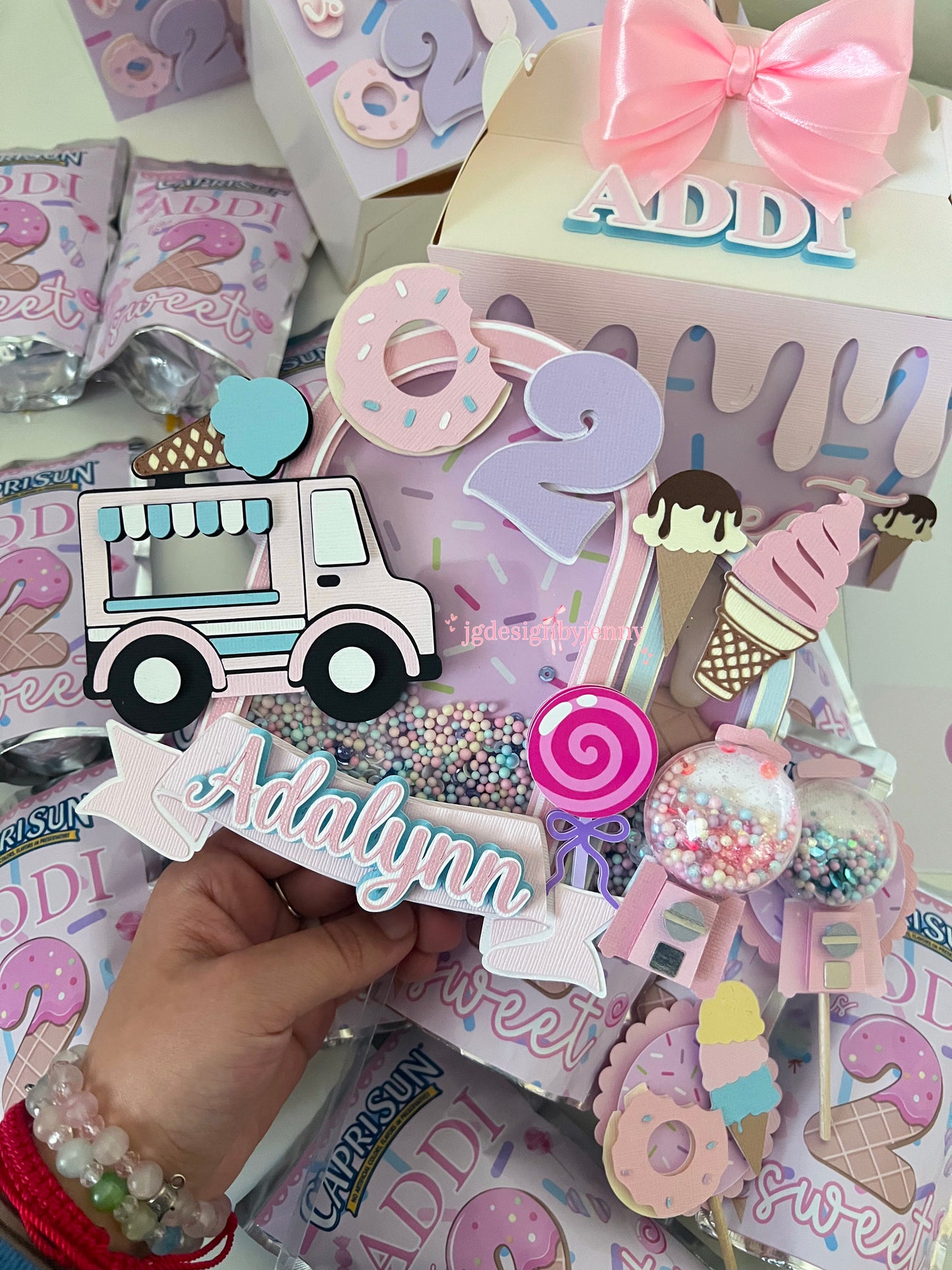 "Two Sweet" Dessert Theme