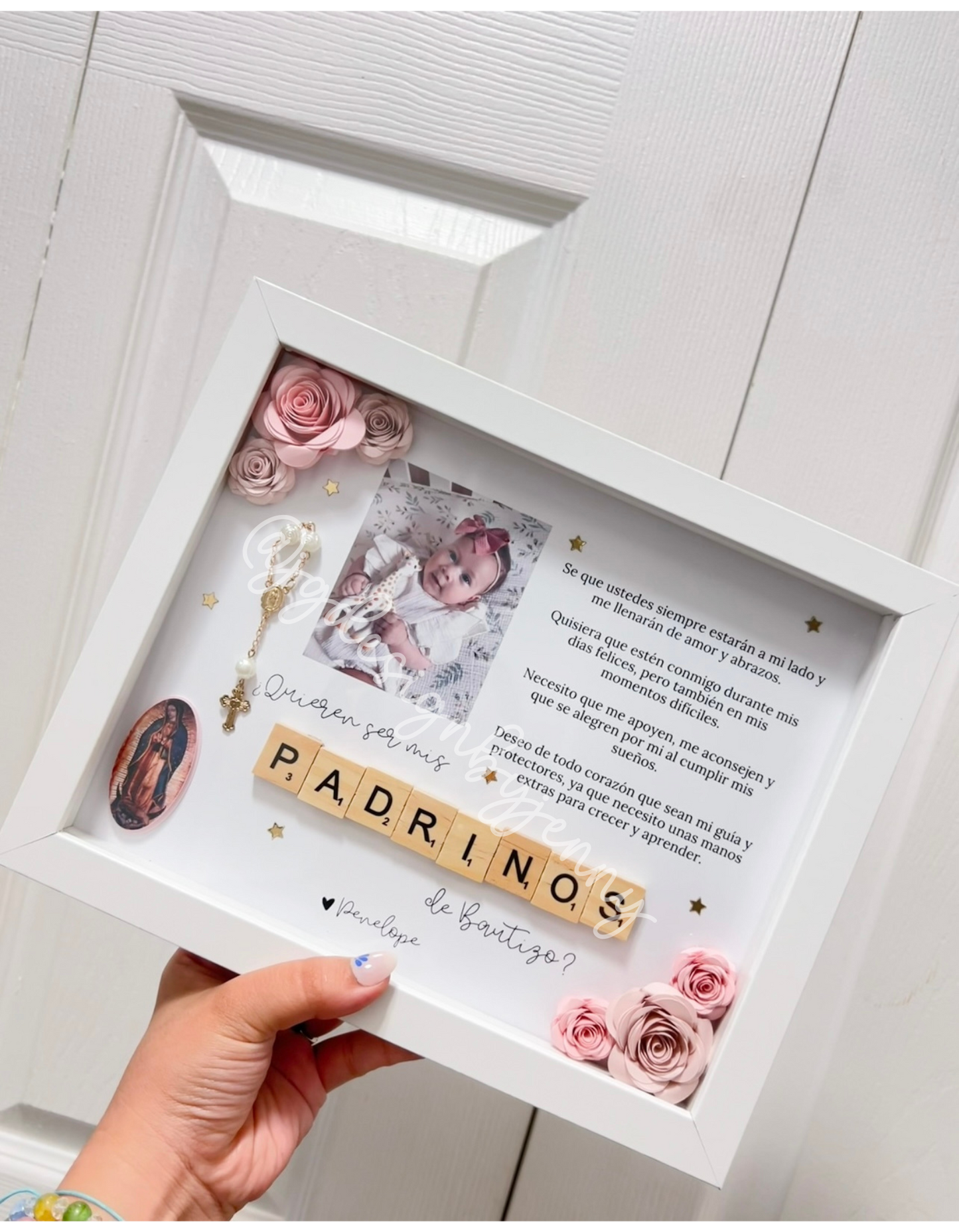 Godparent Proposal Shadow Box