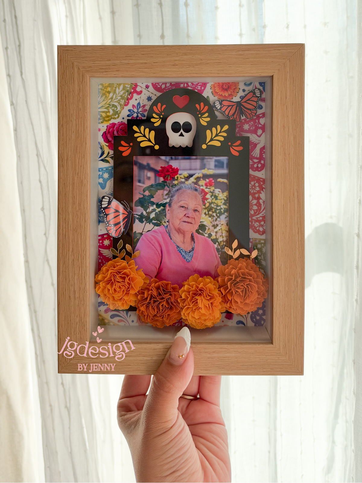 5x7 Dia De Muertos
