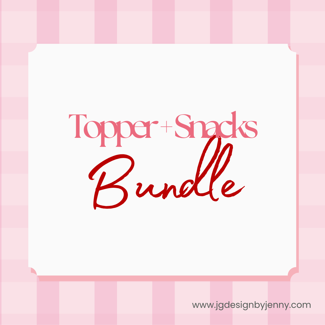 Topper + Snacks Bundle
