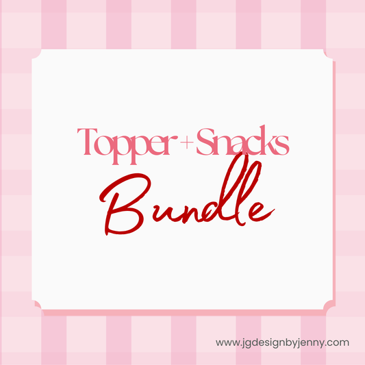 Topper + Snacks Bundle