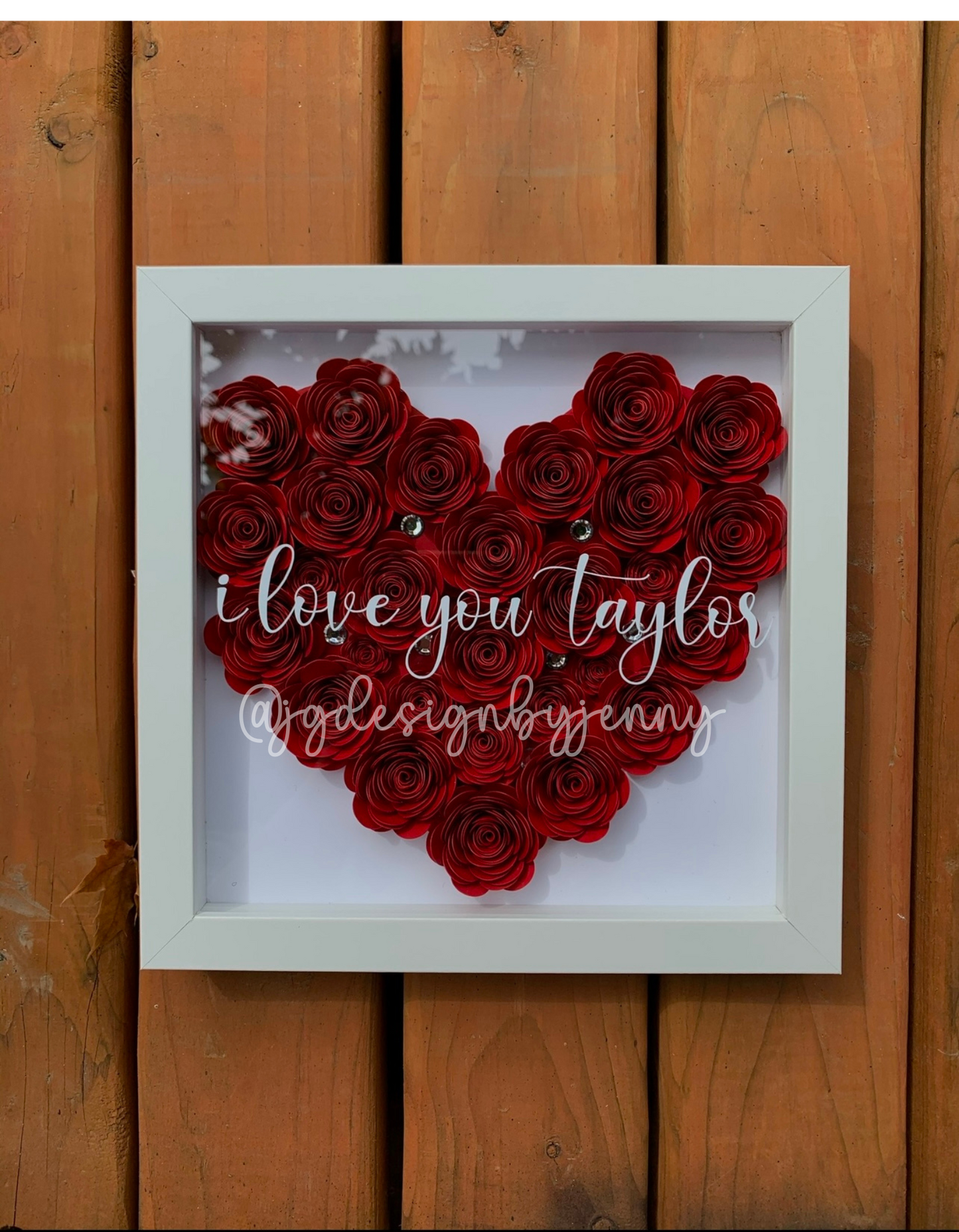 Heart Shadow Box Frame
