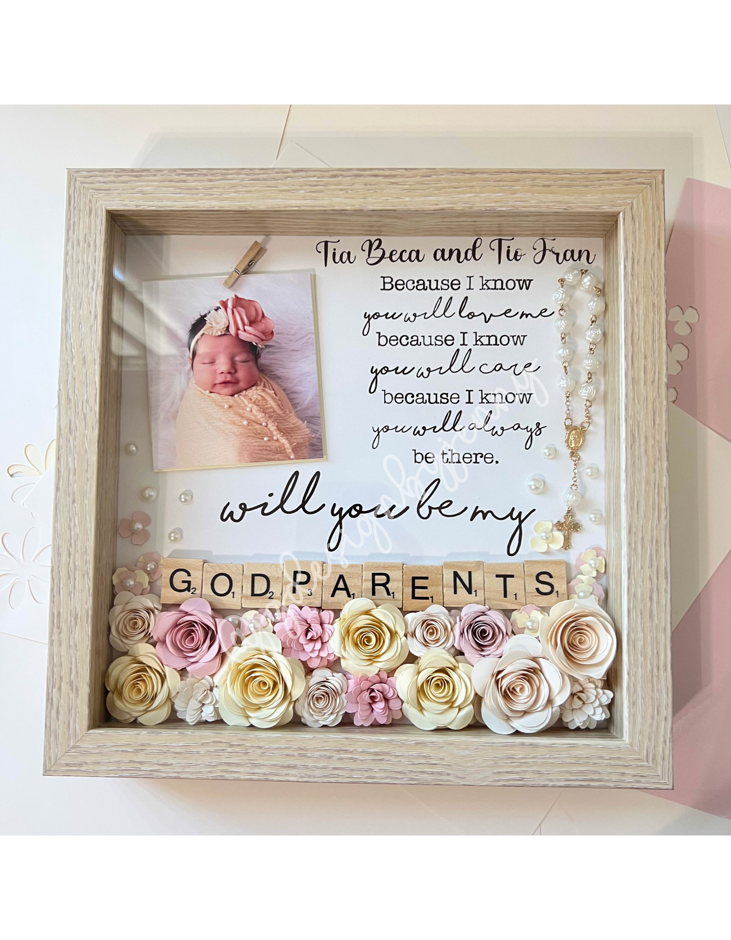 Godparent Proposal Shadow Box