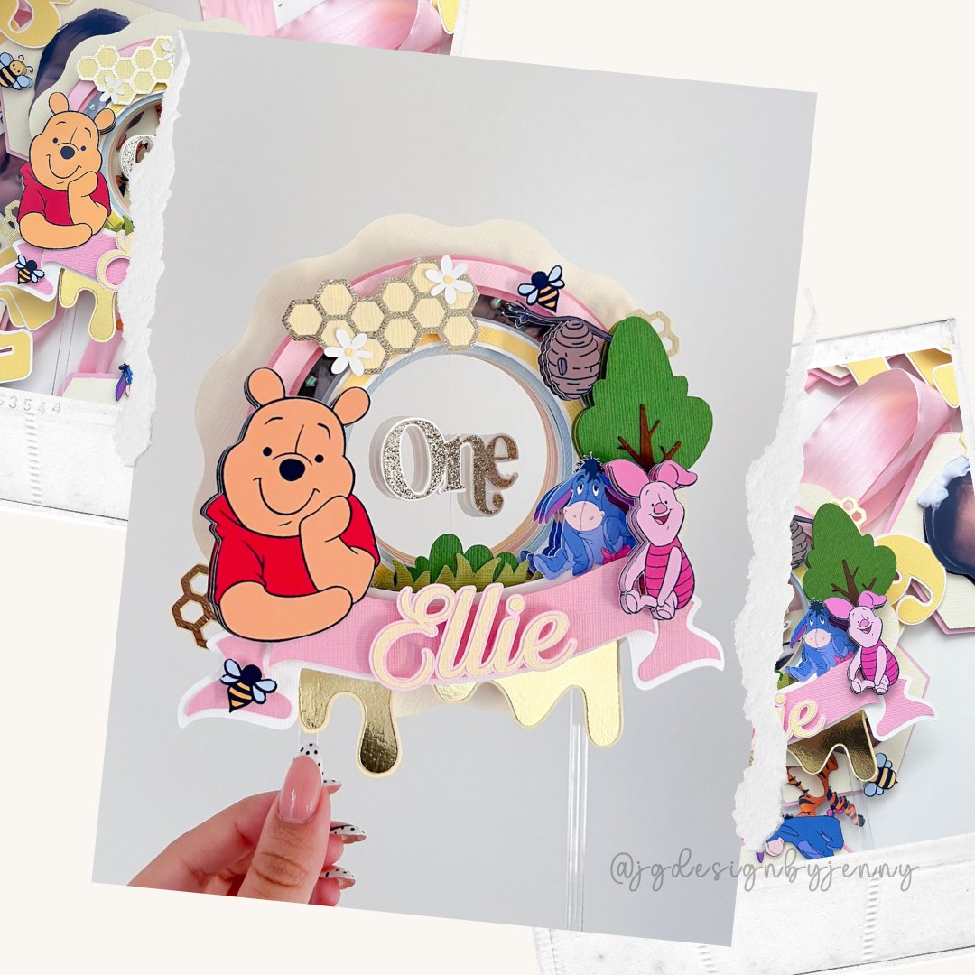 Winnie the Pooh Cake Topper