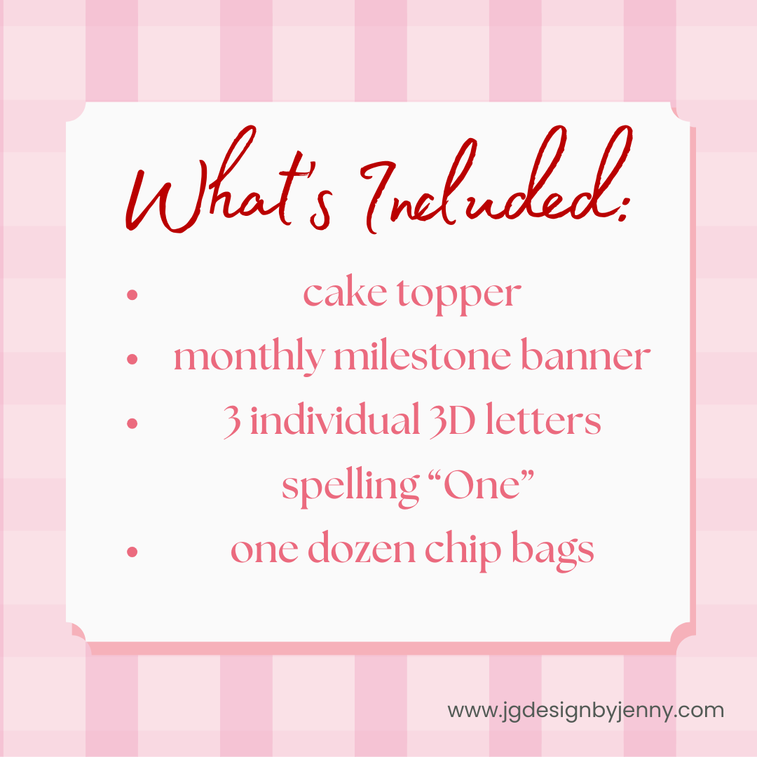 First Birthday Bundle