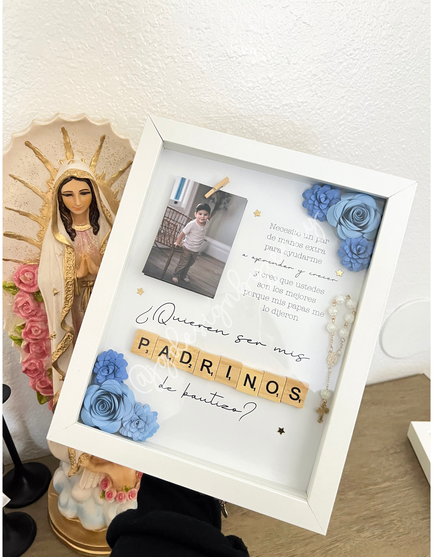 Godparent Proposal Shadow Box