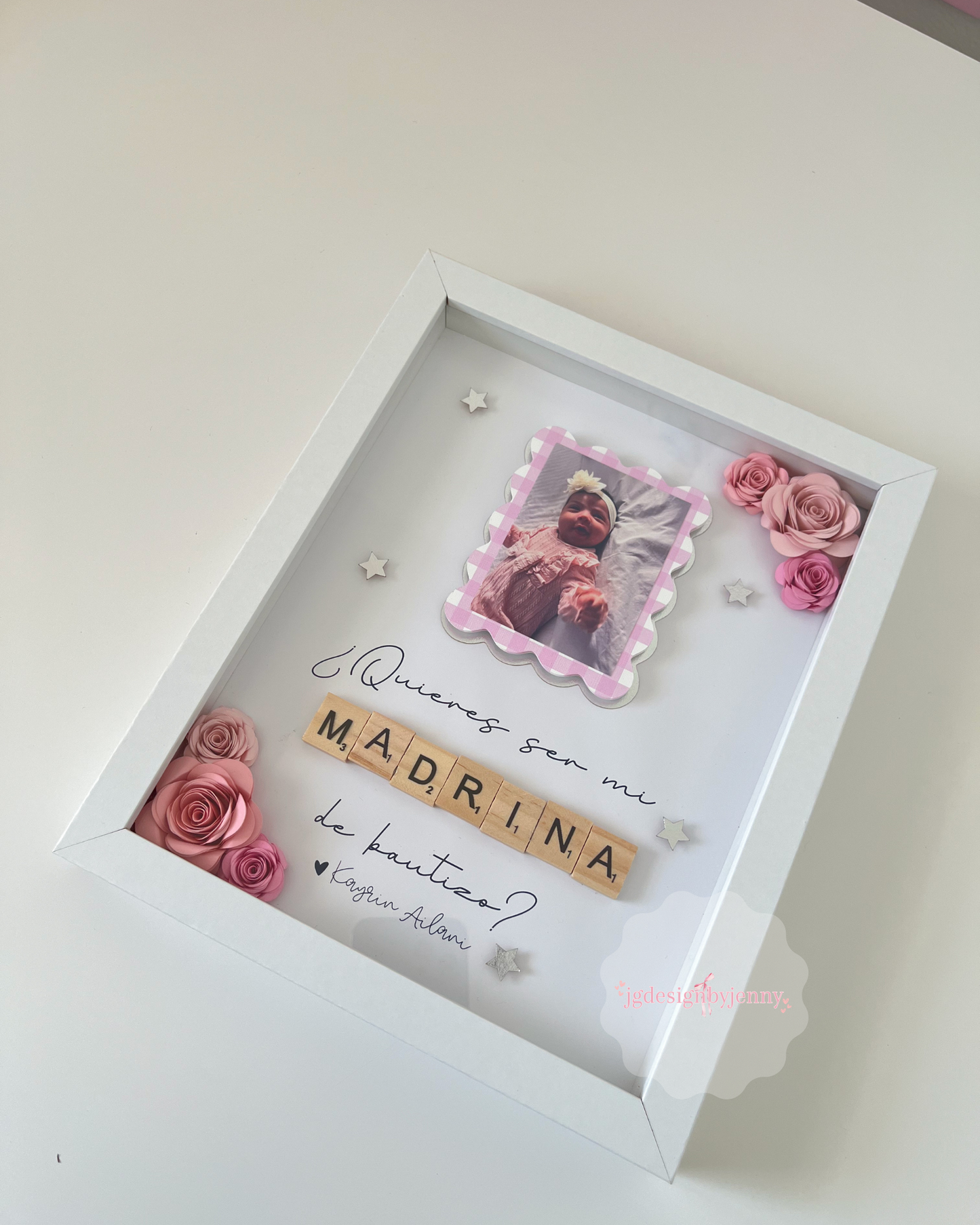 Godparent Proposal Shadow Box