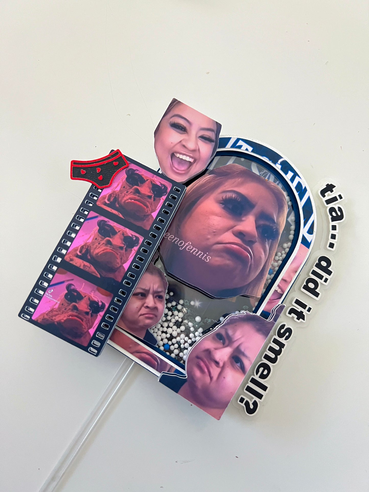 TrashTalk Cake Topper