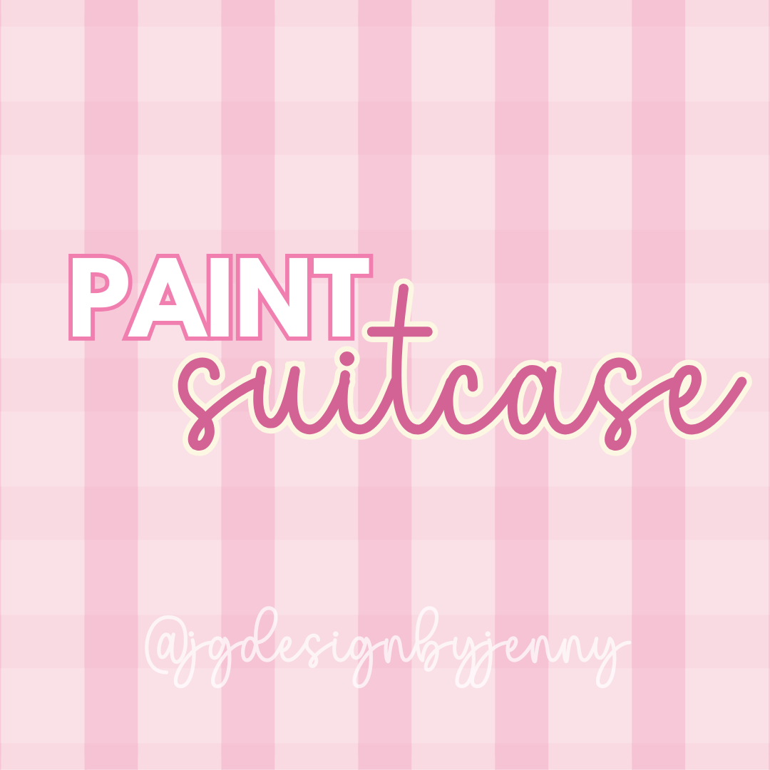 Custom Paint Suitcase