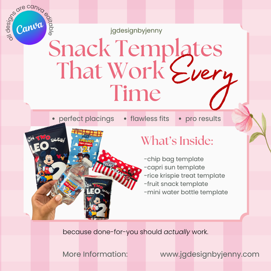 Snack Templates That Work Every Time