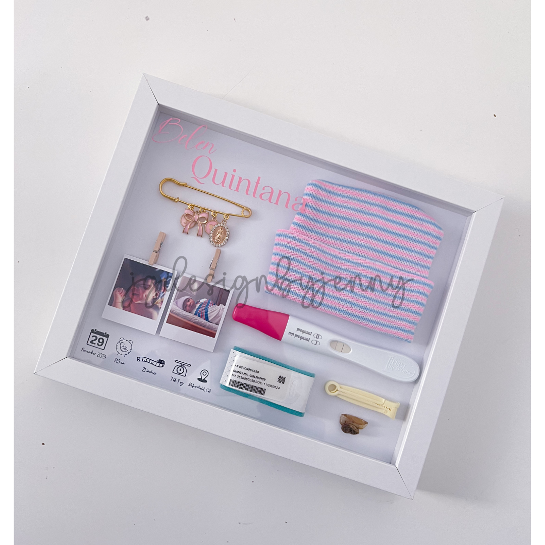 Newborn Shadow Box Frame